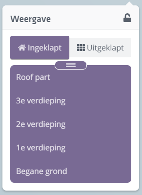 Gridfield Menu